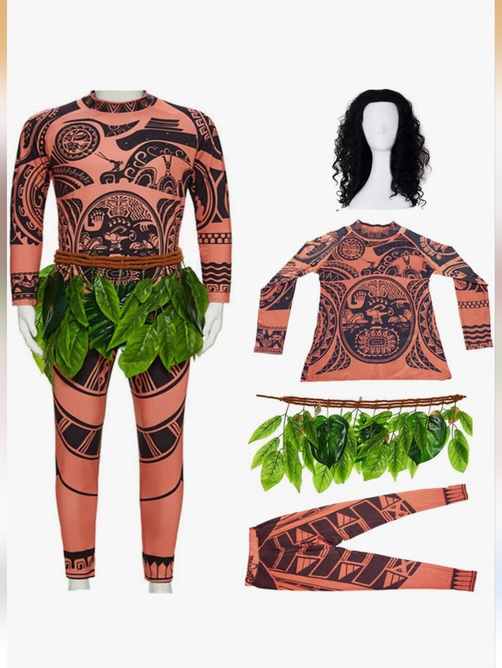 Maui DEMIGod MOANA Mens Costume